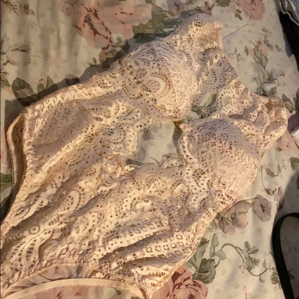 Just a little more lace teddy